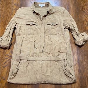 Loft Tan Jumpsuit Size XS